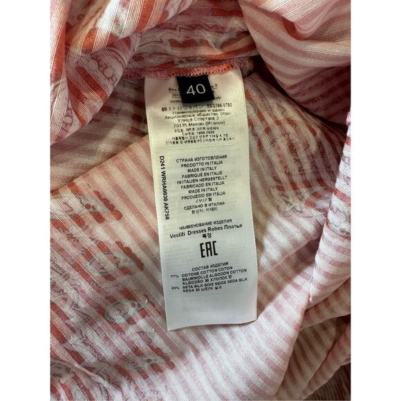 NWT ETRO Printed cotton and silk maxi dress Size IT40/US4 $1390 - Picture 12 of 13